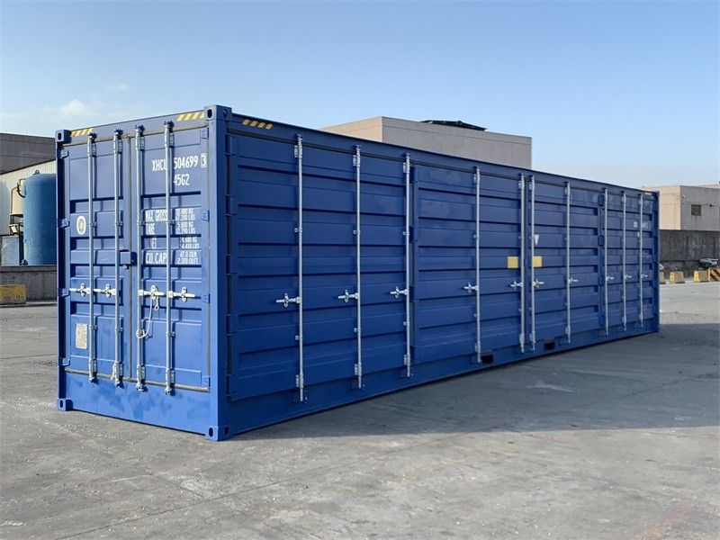 40 Fuß Seecontainer mit seitlicher Öffnung