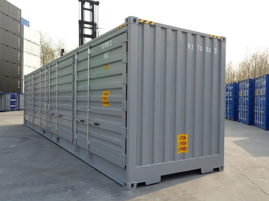 40 Fuß Container mit seitlicher Öffnung