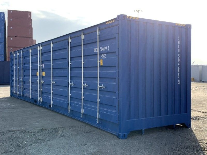 40 Fuß Seecontainer mit seitlicher Öffnung